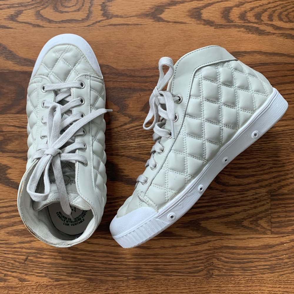 New Spring Court quilted leather sneakers 39